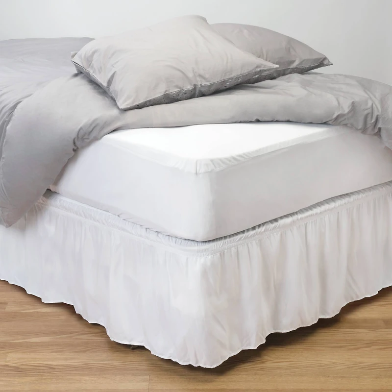 Home Details Deluxe Mattress Protector with Full Zippered Encasement, Twin