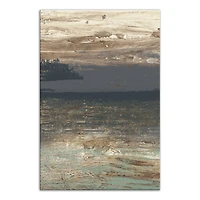 Ominous Abstract Seascape 24" x 36" Canvas Wall Art