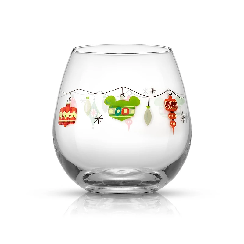 JoyJolt® Disney® 15oz. Mickey Mouse Joy O Joy Stemless Wine Glass, 4ct.