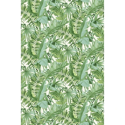 Katie Hunt Green Tropical Palm Leaf Wall Mural