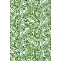 Katie Hunt Green Tropical Palm Leaf Wall Mural