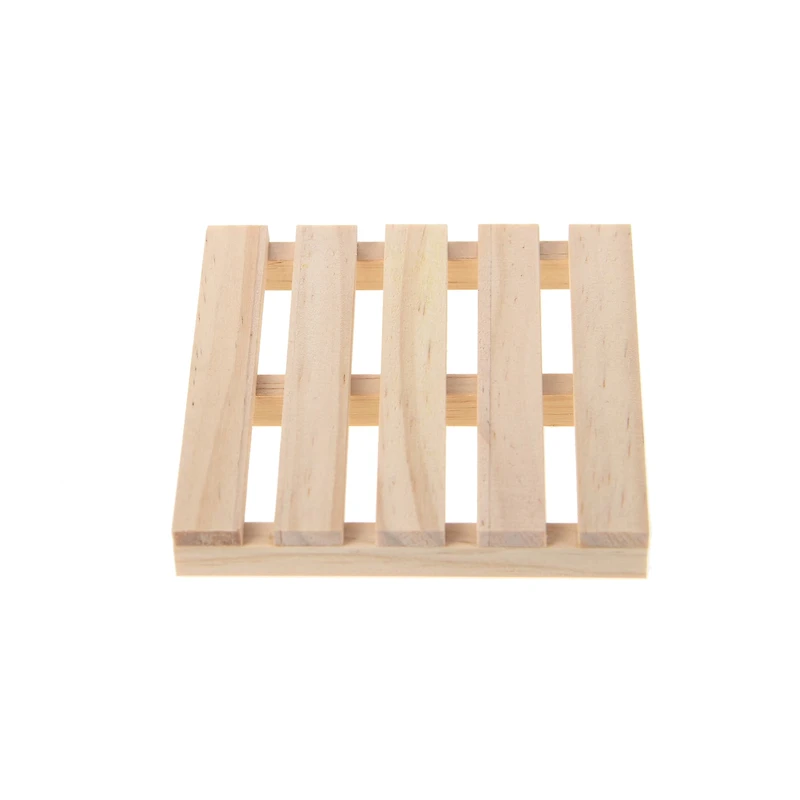 4" Unfinished Wood Pallet Coaster by Make Market®