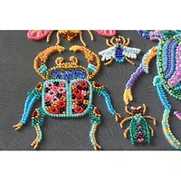 Abris Art Beetles Deco Scenes Bead Embroidery Kit