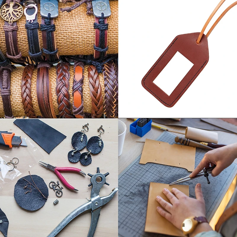 0.5lb. Assorted Leather Scraps by Bead Landing™