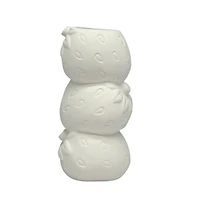 6.5" DIY Ceramic Strawberry Stack Vase by Make Market®