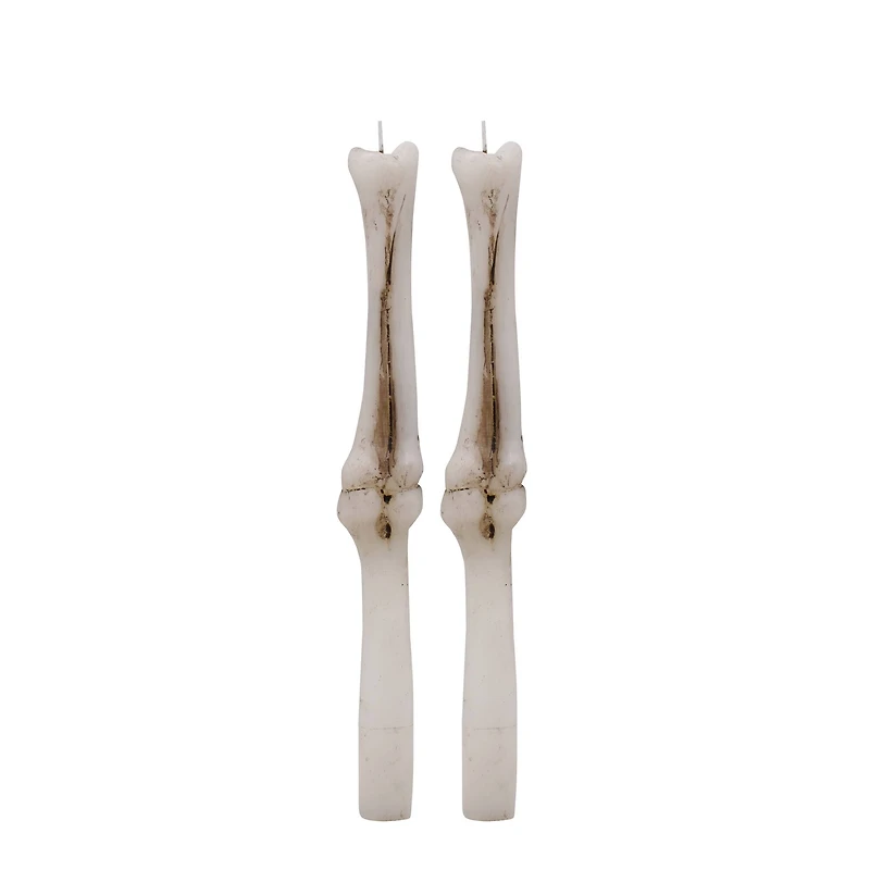 10" Bone Taper Candles, 2ct. by Ashland®
