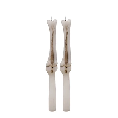 10" Bone Taper Candles, 2ct. by Ashland®