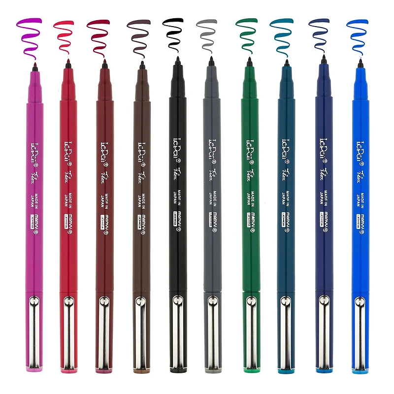 Marvy® Uchida LePen® Flex 10 Primary Pen Set