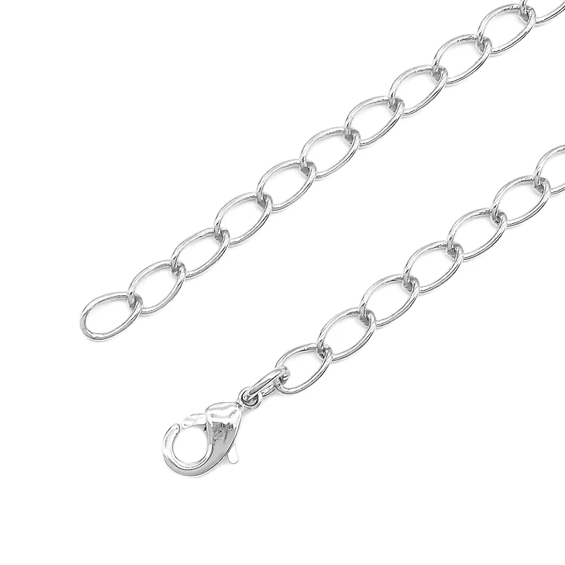 Sterling Silver Curb Bracelet by Bead Landing™