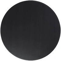 32" Black Metal Open Grid Frame Coffee Table