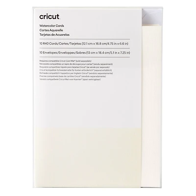Cricut™ R40 Watercolor Cards & Envelopes, 10ct.