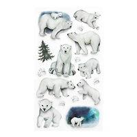 Polar Bear Dimensional Stickers by Recollections™