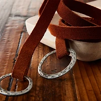 12 Pack: Medium Brown Suede Strip by ArtMinds™