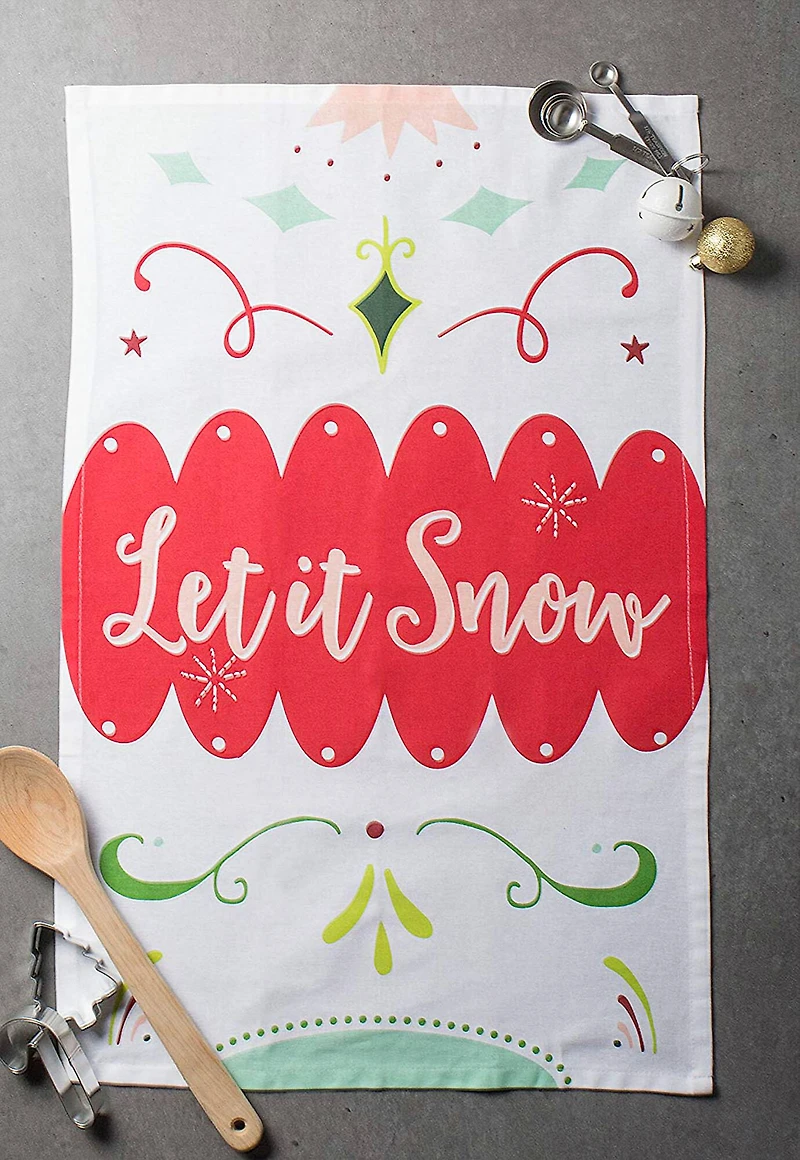 DII® Winter Wishes Holiday Dishtowel Set