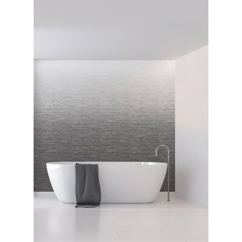 Katie Hunt Light Gray Ombre Mist Wall Mural