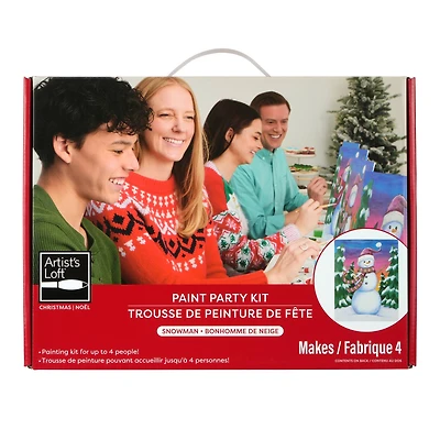 Snowman Paint Party Kit by Artist's Loft™