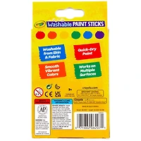 Crayola® Washable Paint Sticks, 3 Packs of 6