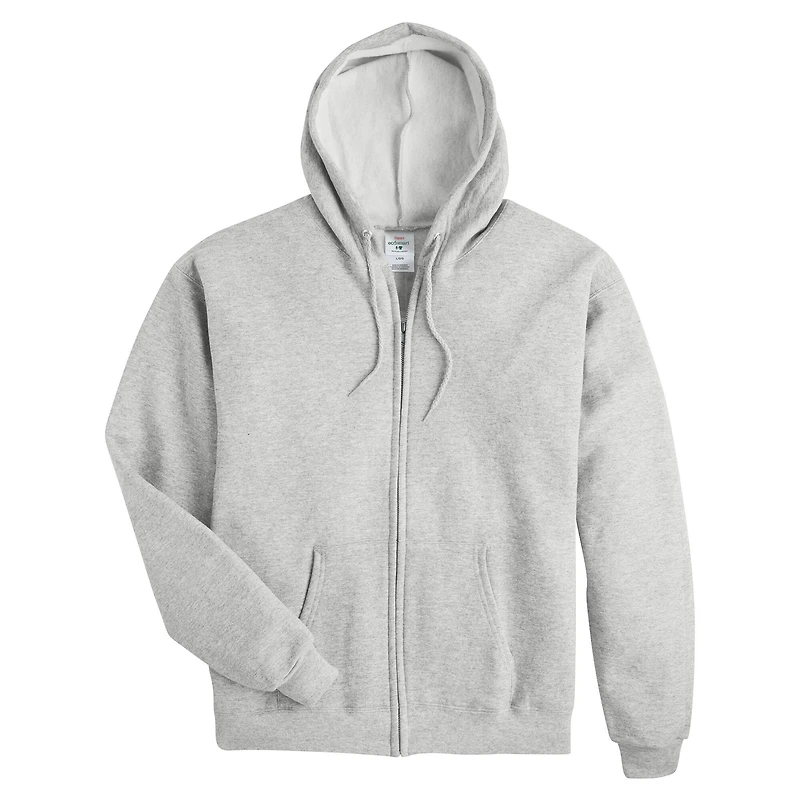 Hanes EcoSmart Fleece Full-Zip Men's Hoodie