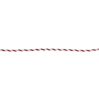 1/10" x 30ft. Red & White Cording Ribbon by Celebrate It®