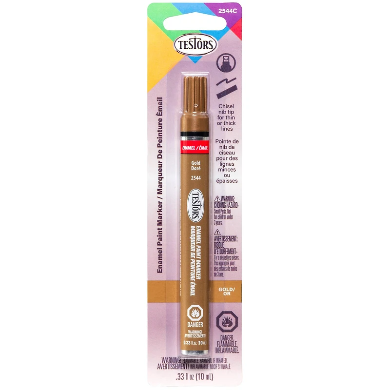 Testors® Metallic Chisel Tip Enamel Marker