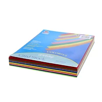 Pacon® 8.5" x 11" Assorted Card Stock, 100 Sheets