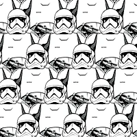 Camelot Fabrics Star Wars Stormtrooper Fleece Precut Fabric Bundle