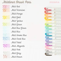 Zebra Mildliner™ Double Ended Brush Pen