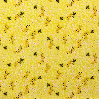 Camelot Fabrics Beeyoutiful Sunshine Ditzy Floral Cotton Fabric