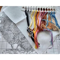 MP Studia Bird Family Cross Stitch Kit