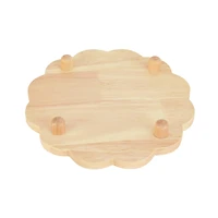 10" Wood Scallop Tray by Ashland®