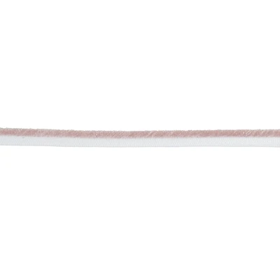 1/2" Pale Pink Velvet Cording Trim by Celebrate It®