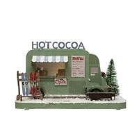 Hello Honey® 10.25" LED Paper Hot Cocoa Truck in Winter Scene