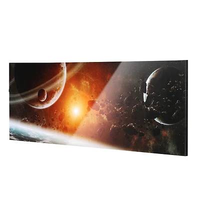 Solar System Glossy Lacquer Wall Art