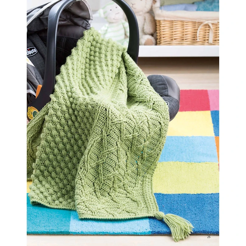 Leisure Arts® On The Go Baby Blankets Crochet Book