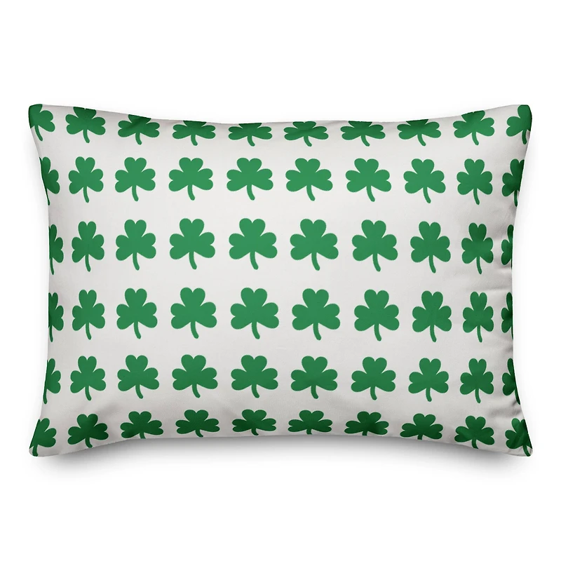 Shake Your Shamrock Throw Pillow