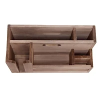 Elegant Designs Wood Caddy Organizer