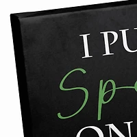 Spell on You and Now You're Wine 12" x 18" Canvas Wall Art