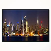 Designart - New York Skyline at Night