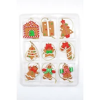 Wizardi Gingerbread Christmas Ornaments Set