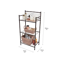Bath Bliss Oil-Rubbed Bronze -Tier Storage Shelf