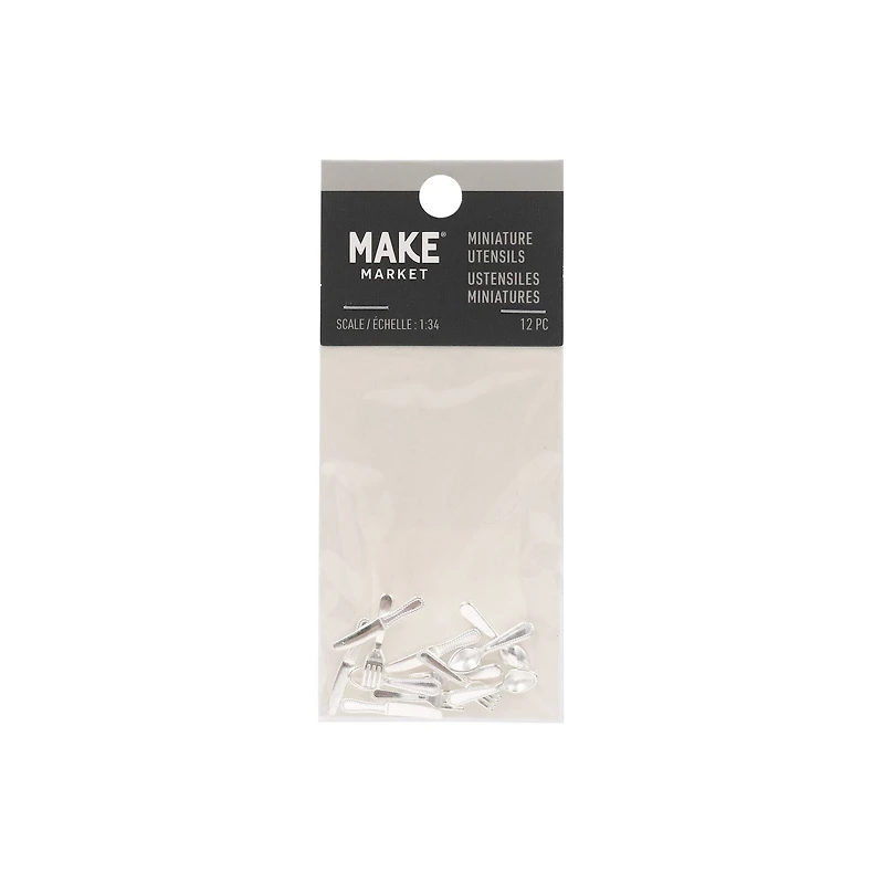 Mini Silver Utensil Set by Make Market®
