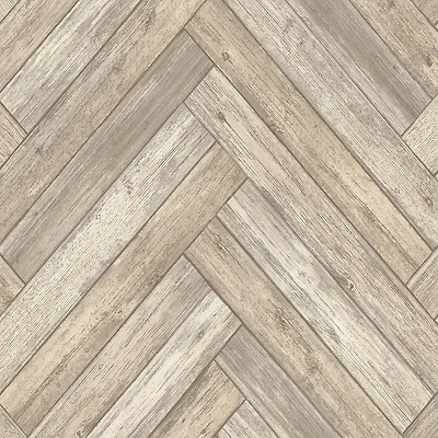 Surface Style Herringbone Wood Peel & Stick Wallpaper