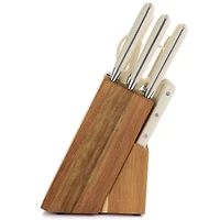 Martha Stewart Cream Stainless Steel 14 Piece Cutlery & Knife Block Set