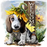 Sparkly Selections Welcome Puppy Diamond Painting Kit