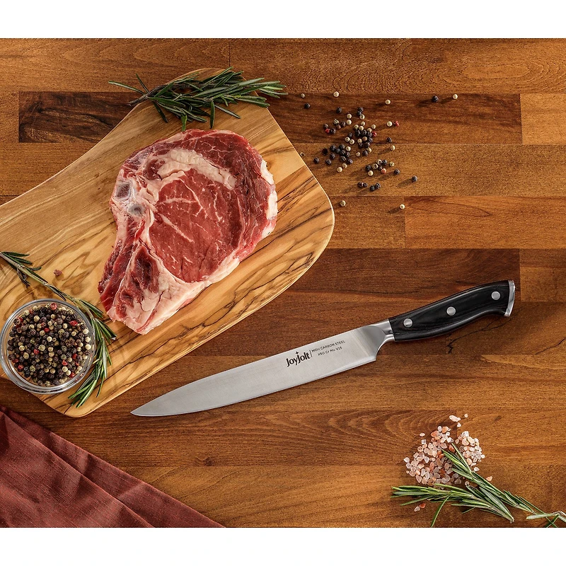 JoyJolt® 8" High Carbon Steel Slicing Knife