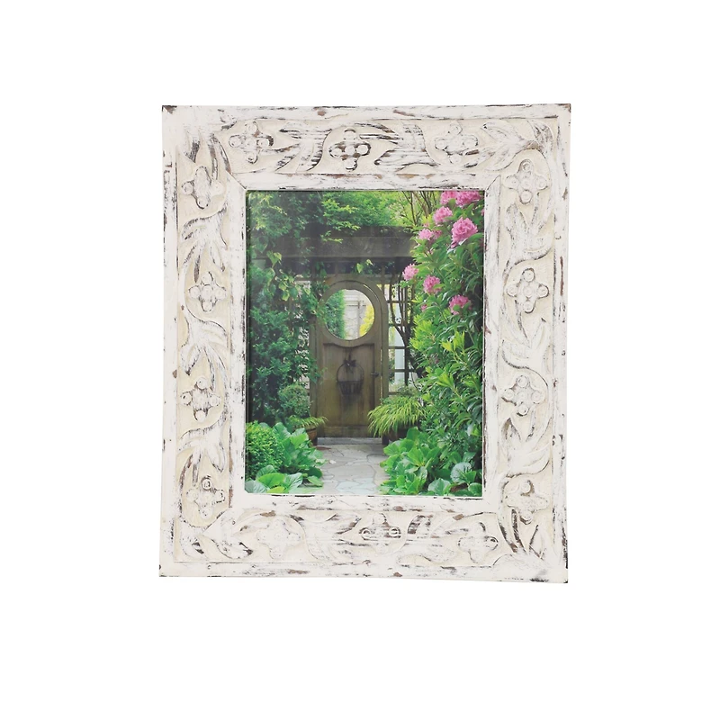 Brown Mango Wood Farmhouse 15" x 13" Frame