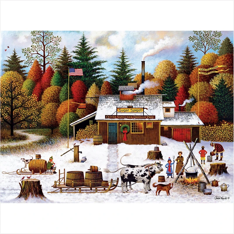 Assorted Charles Wysocki™ 1,000 Piece Puzzle