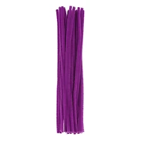 Purple Chenille Pipe Cleaners, 25ct. by Creatology™