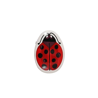 3.5" Ladybug Ceramic Decorative Container by Ashland®
