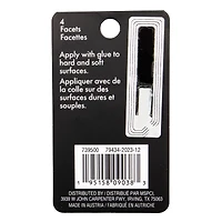 3.7mm Crystal Baguette Glue-On Austrian Crystals by Bead Landing™, 10ct.